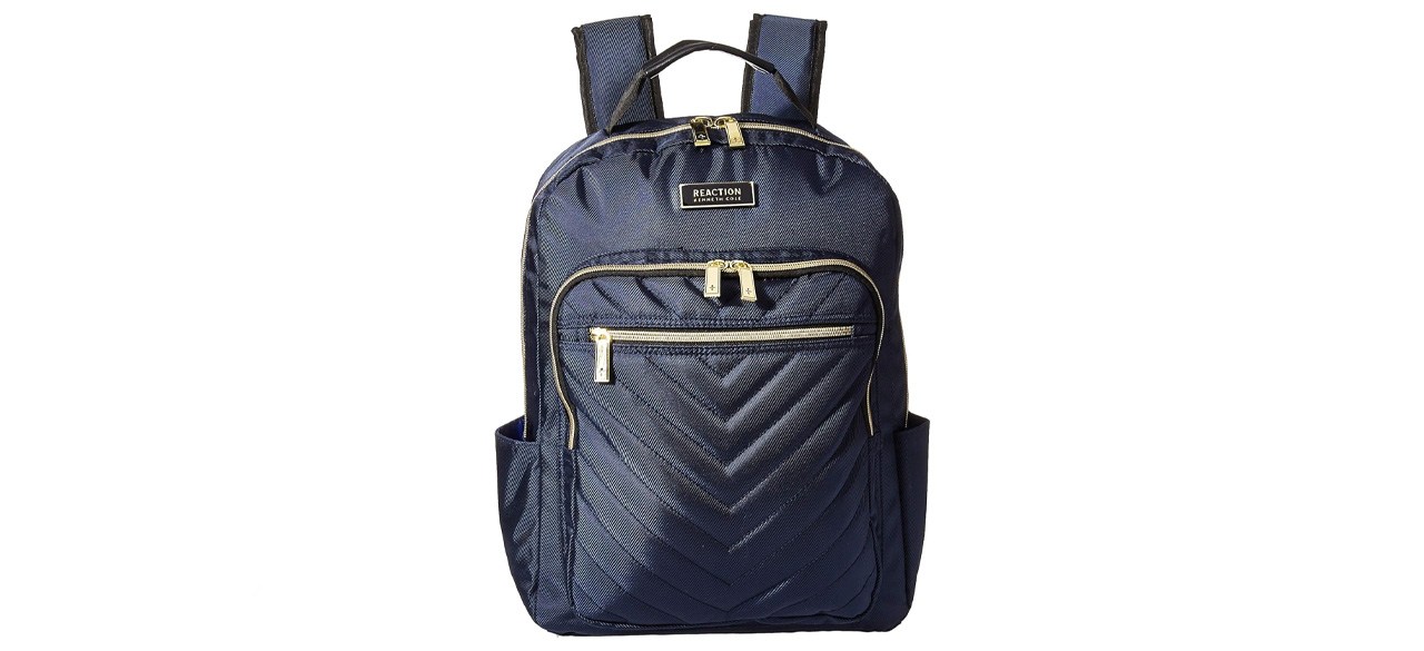 Kenneth Cole Reaction Chelsea Women’s Chevron Quilted Laptop and Tablet Backpack