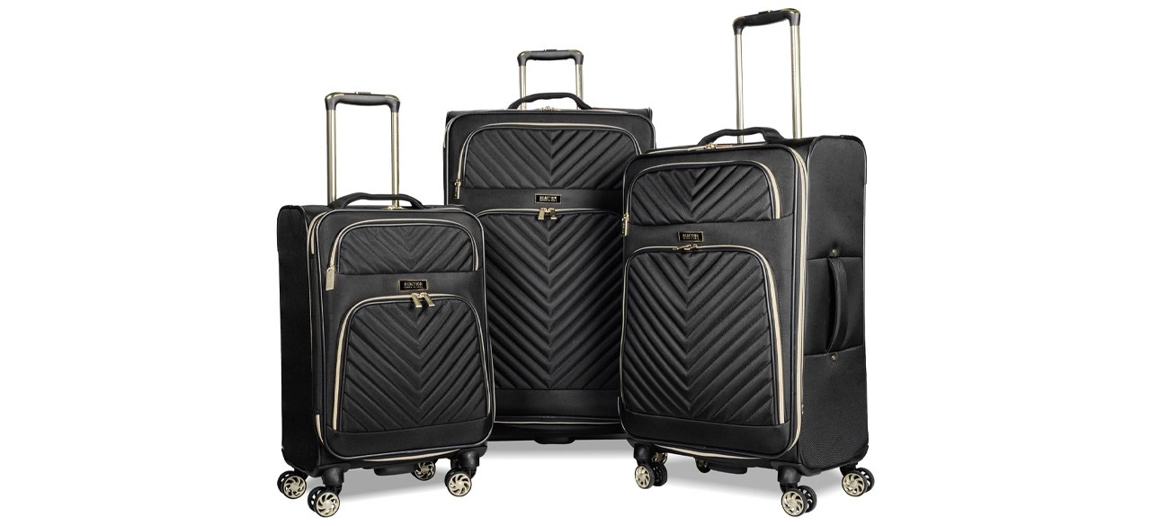 Kenneth Cole REACTION Chelsea Chevron Quilted Luggage Set