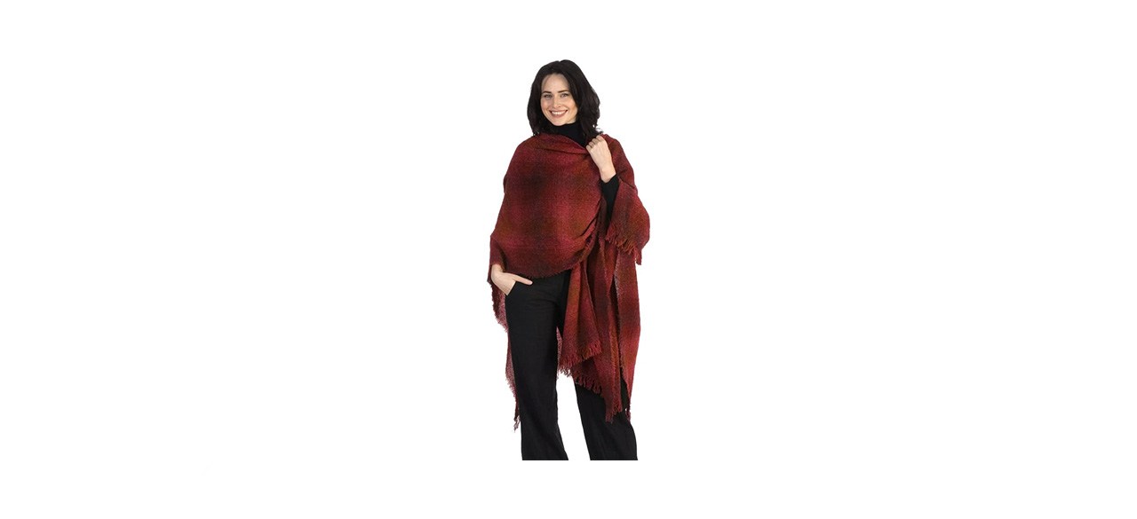 best Kerry Woollen Mills Celtic Ruana Shawl