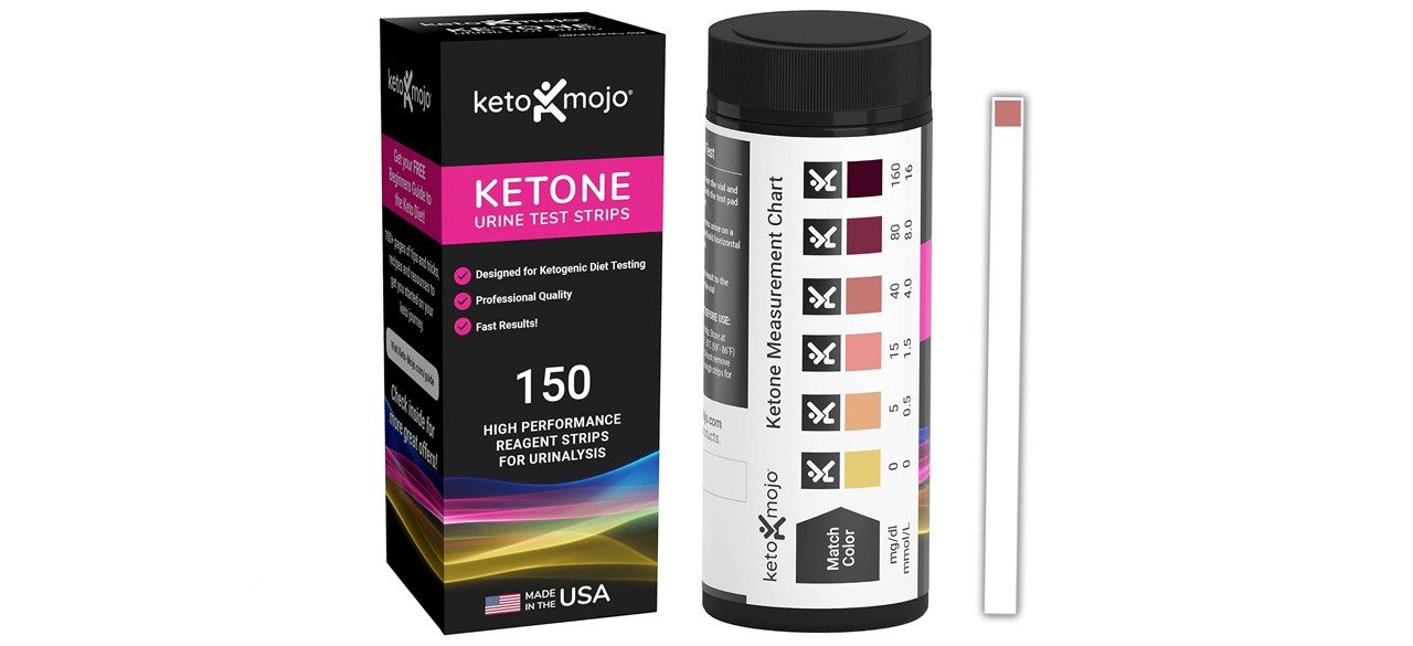 Tiras reactivas de cetonas Keto Mojo
