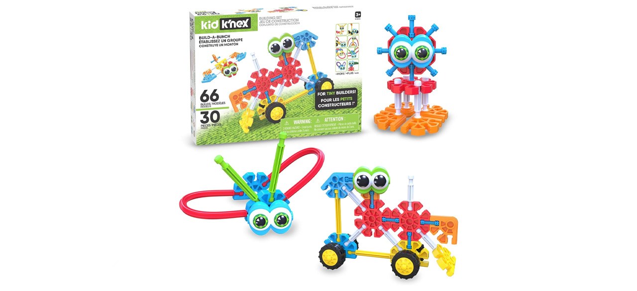 kid K'nex 66 Piece Build a Bunch Set