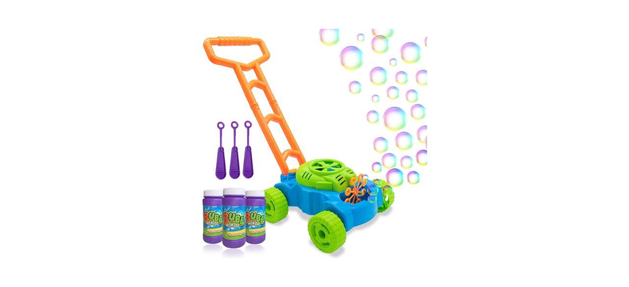 Best Kids Bubble Blower Machine Lawn Games