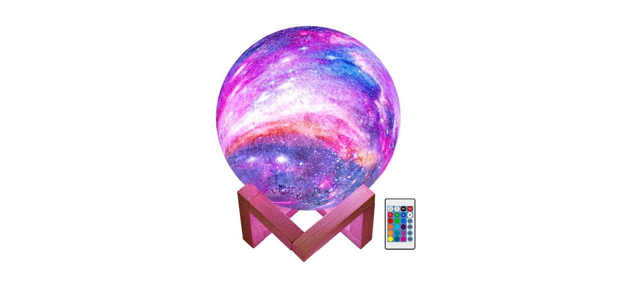 Brightworld Galaxy Moon Lamp