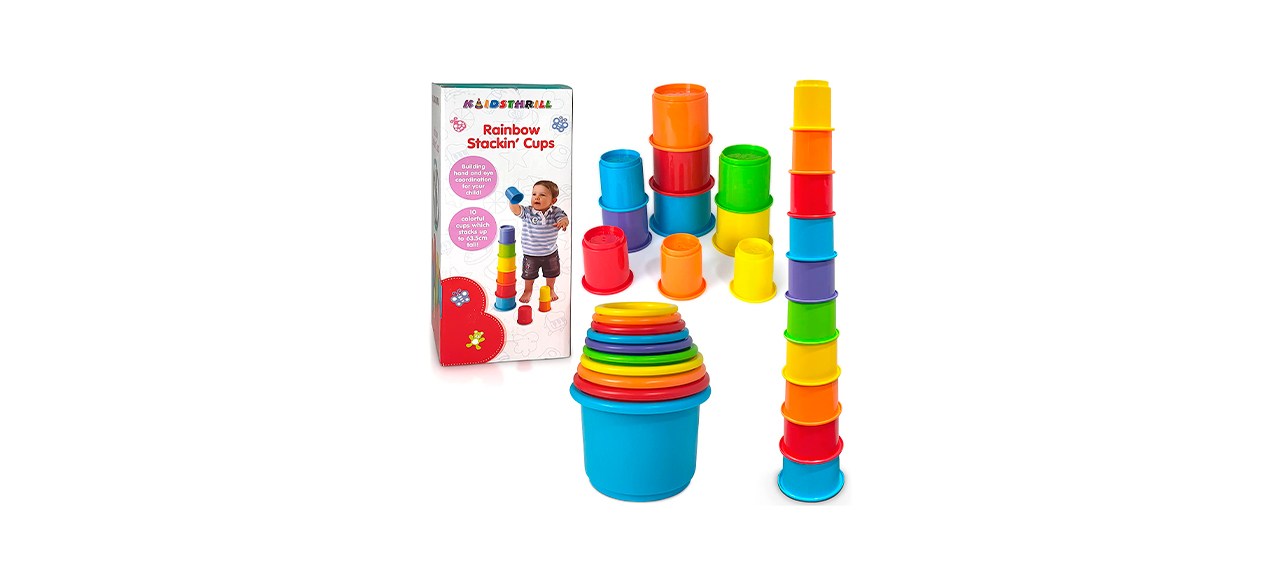 Best Kidsthrill Rainbow Stacking and Nesting Cups