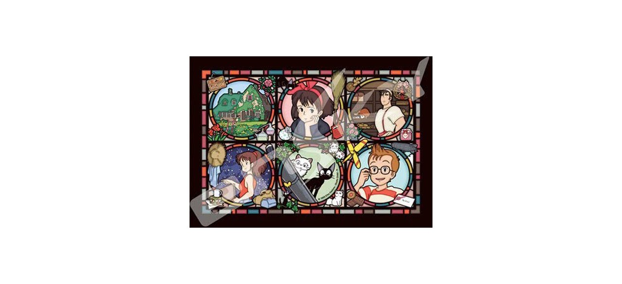 Best Kiki's Delivery Service The Town of Koriko Jigsaw Puzzle in a box on white background