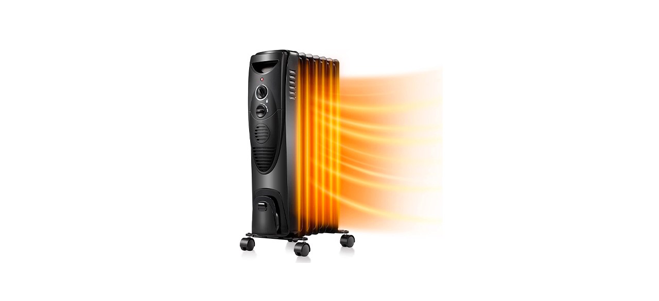 Best Kismile 1,500-Watt Oil Filled Radiator Heater