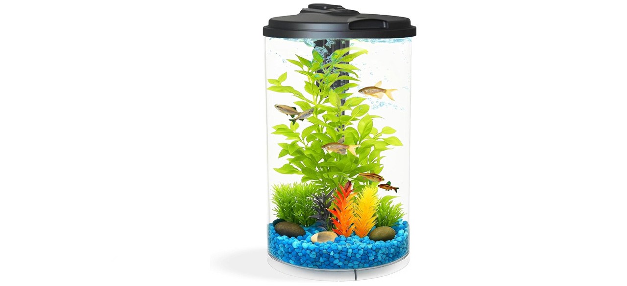 Koller Products AquaView 3-Gallon 360 Aquarium