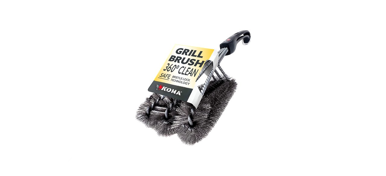 best Kona 360 Clean Grill Brush