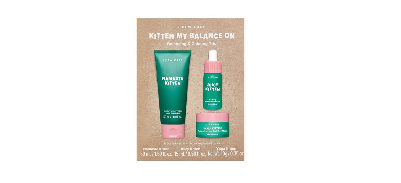 I Dew Care Kitten My Balance On Skincare Set