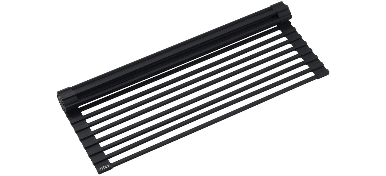Kraus 20.5 in. Over Sink Roll Up Dish Drying Rack