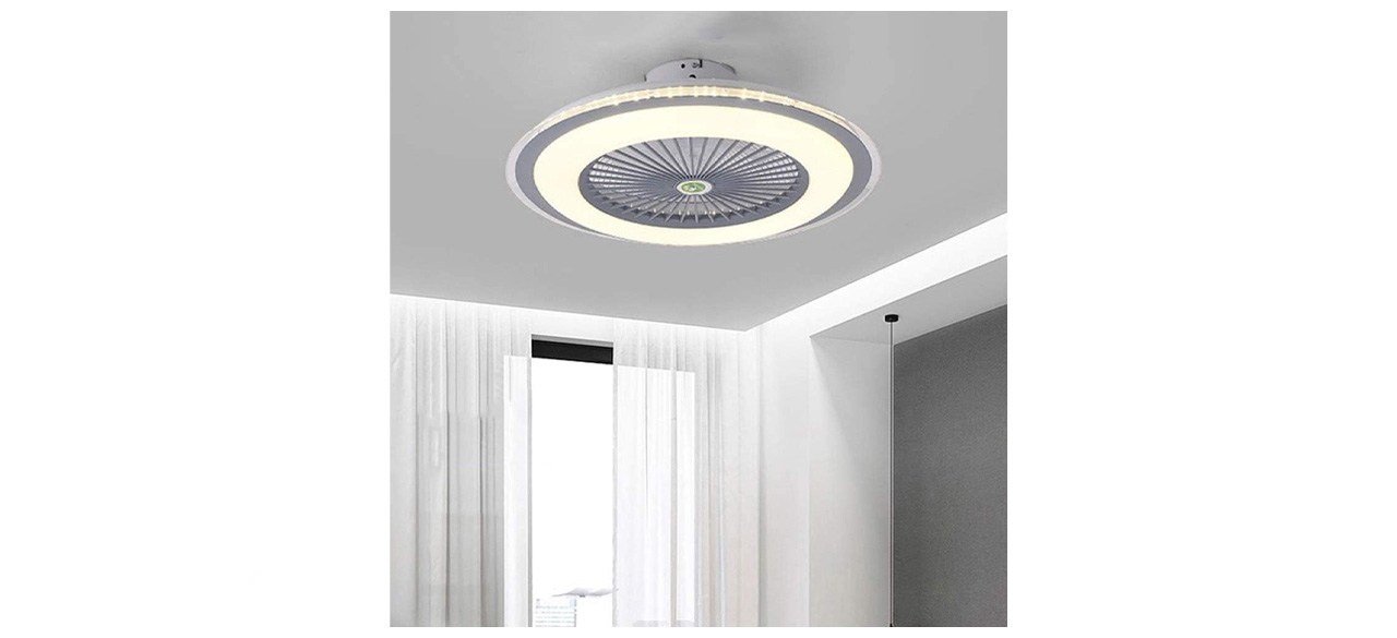 KWOKING Lighting Modern Acrylic Ceiling Fan