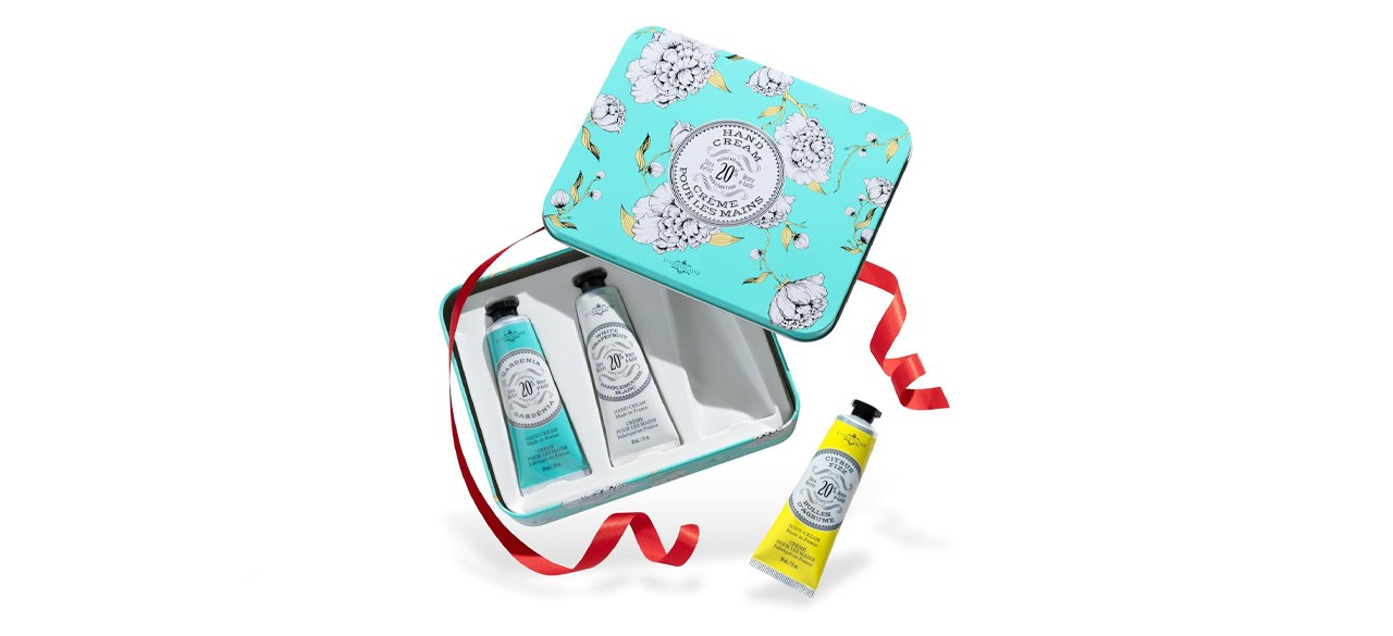 La Chatelaine Hand Cream Trio Tin Gift Set