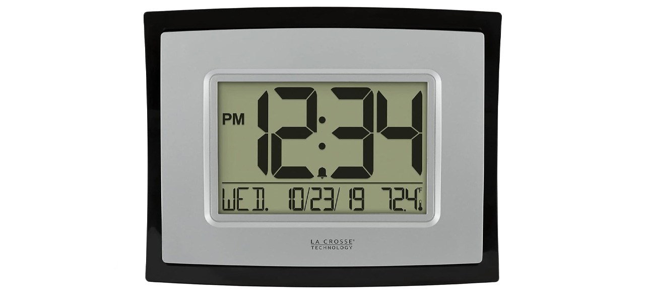 La Crosse Technology WT 8002U Digital Wall Clock