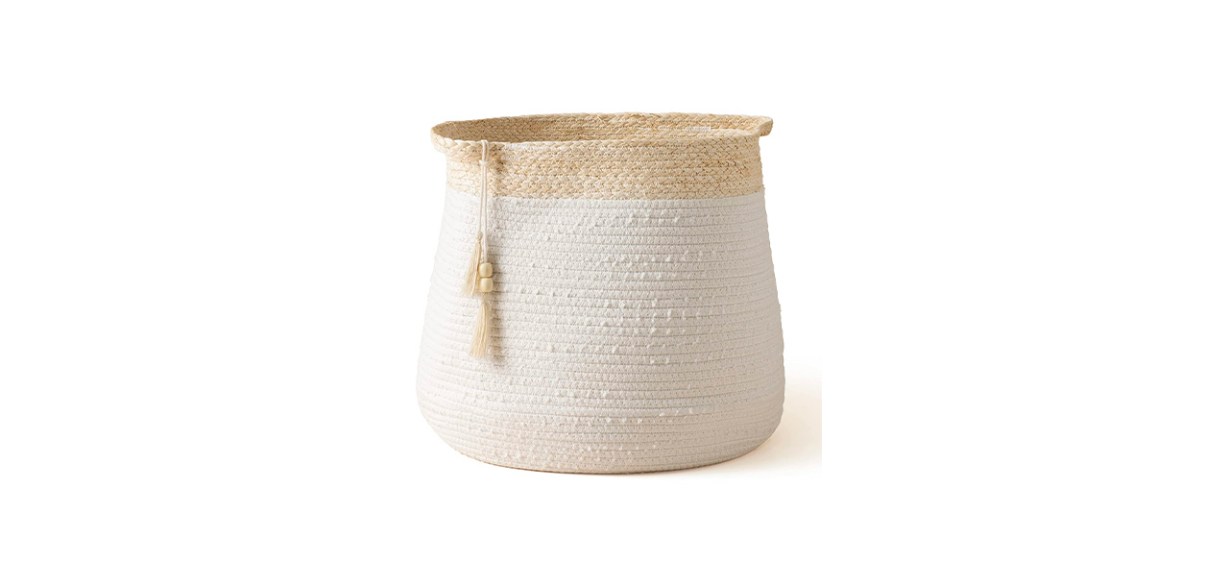 Best La Jolie Muse Rope Basket Woven Storage Basket