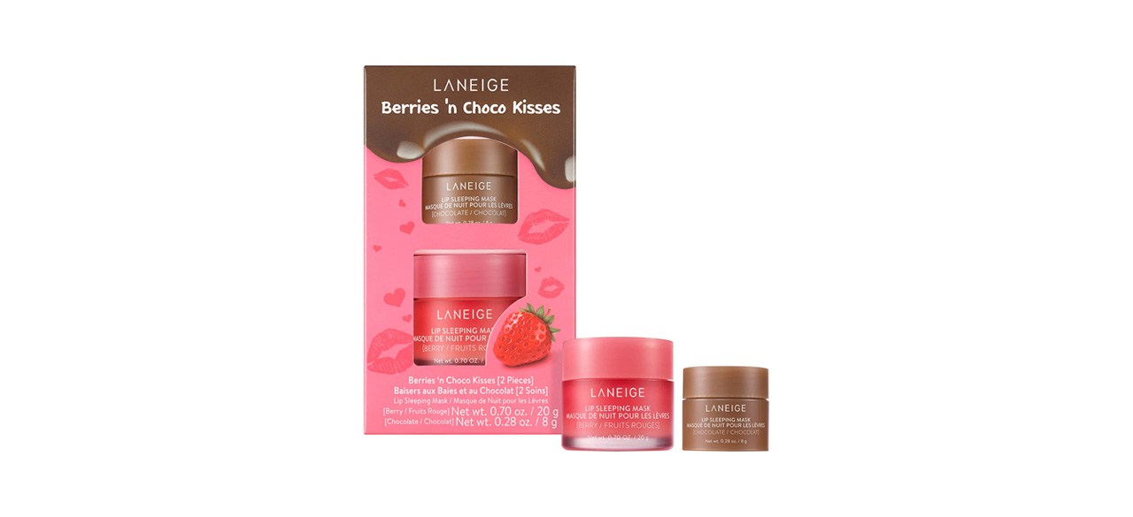 Best Laneige Berries n' Choco Kisses Lip Sleeping Mask Set