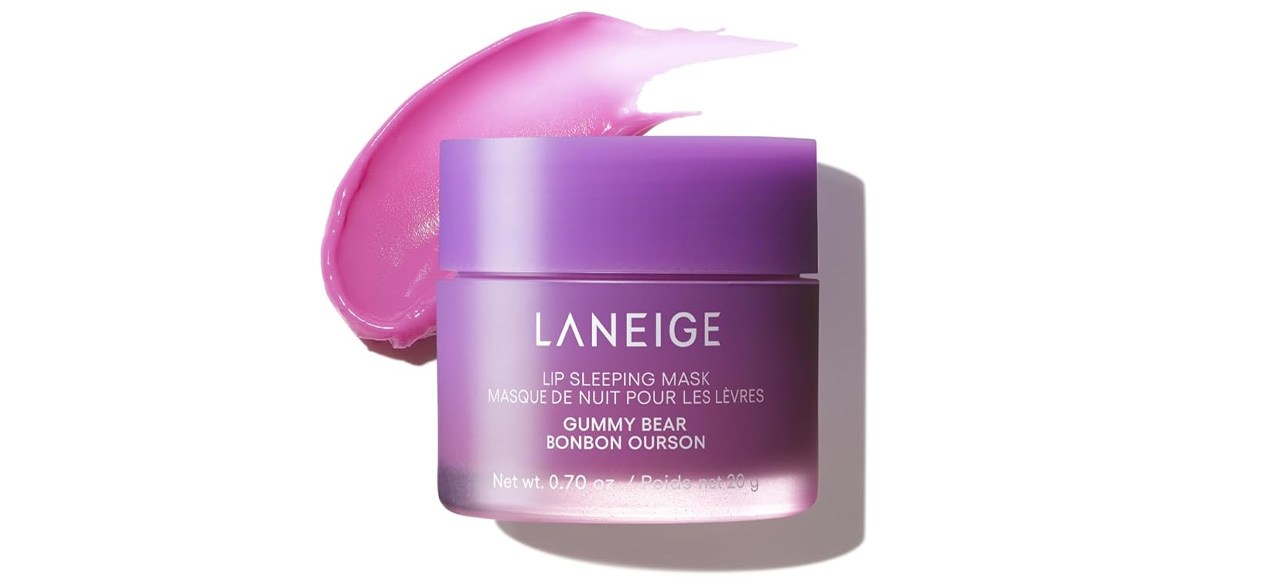 LANEIGE Lip Sleeping Mask-Gummy Bear on purple background