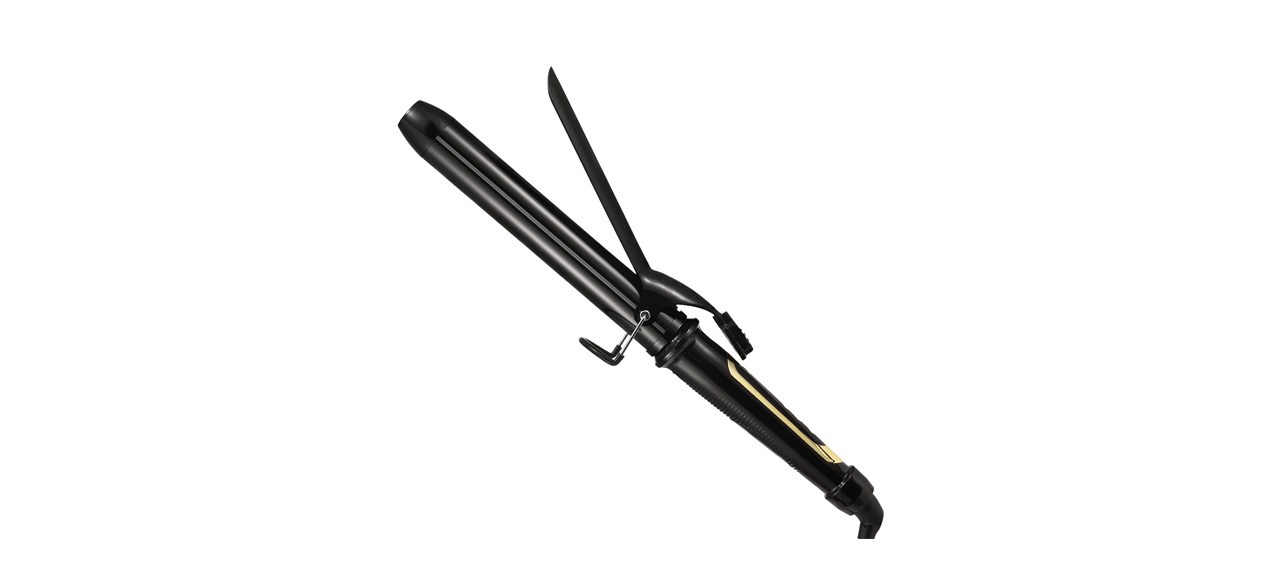 Best Lanvier 1.25 Inch Clipped Curling Iron