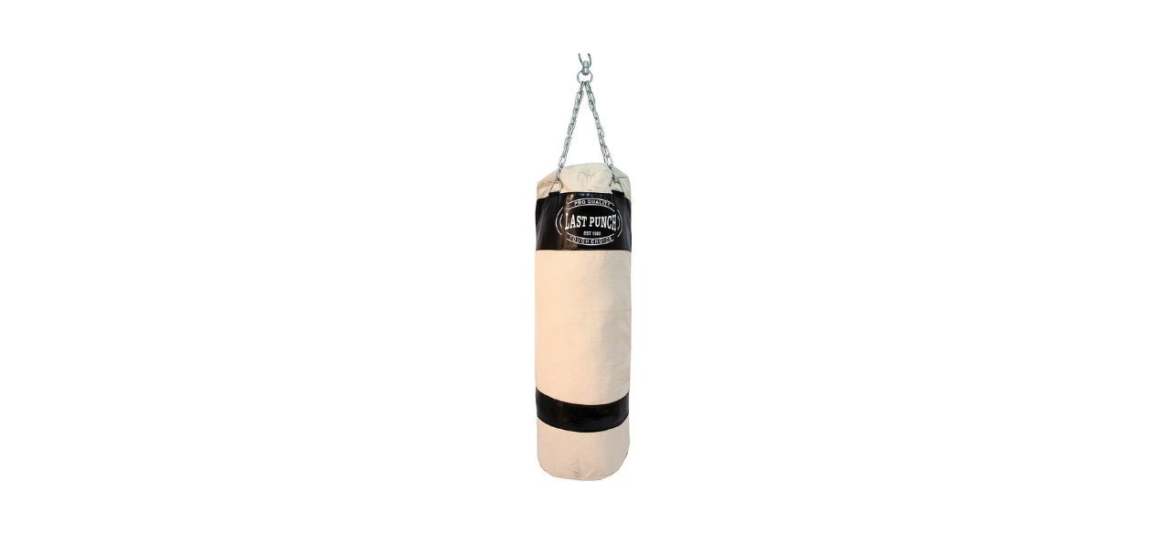 Last Punch Heavy Duty Punching Bag with Chains