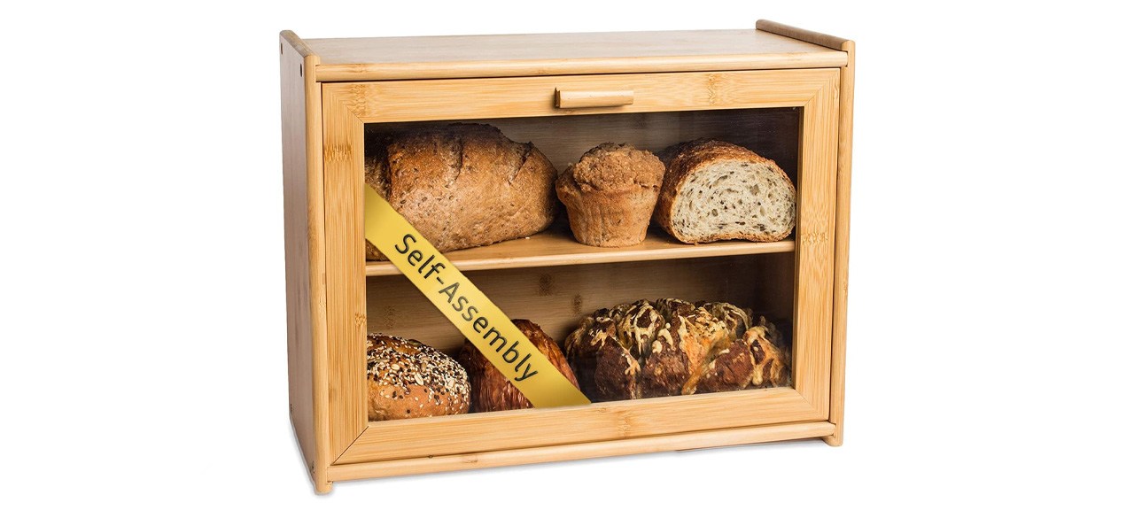 Laura's Green Kitchen Bamboo Bread Box