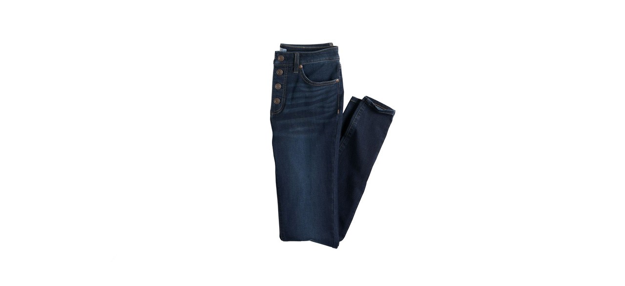 best LC Lauren Conrad Feel Good High-Waist Super Skinny Jeans