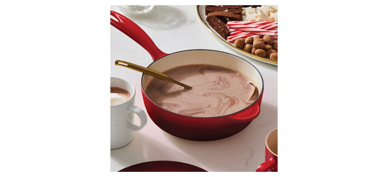 Le Creuset Holly Collection Traditional Saucier