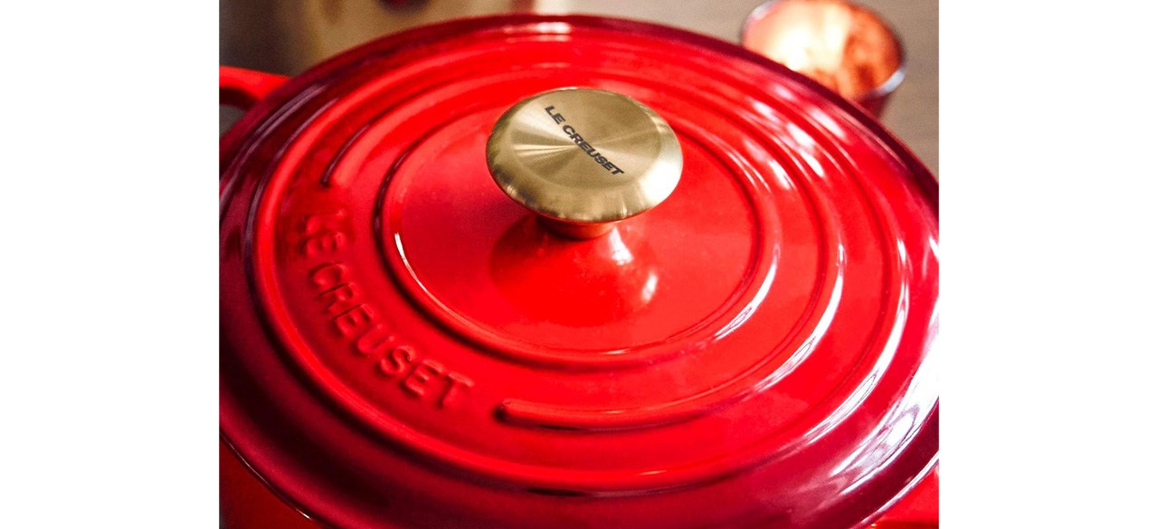 Le Creuset Signature Gold Knob