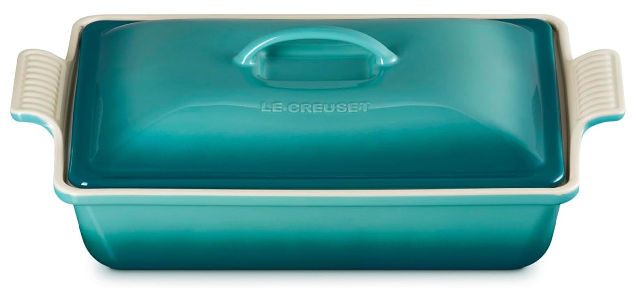 Le Creuset Stoneware Heritage Covered Rectangular Casserole