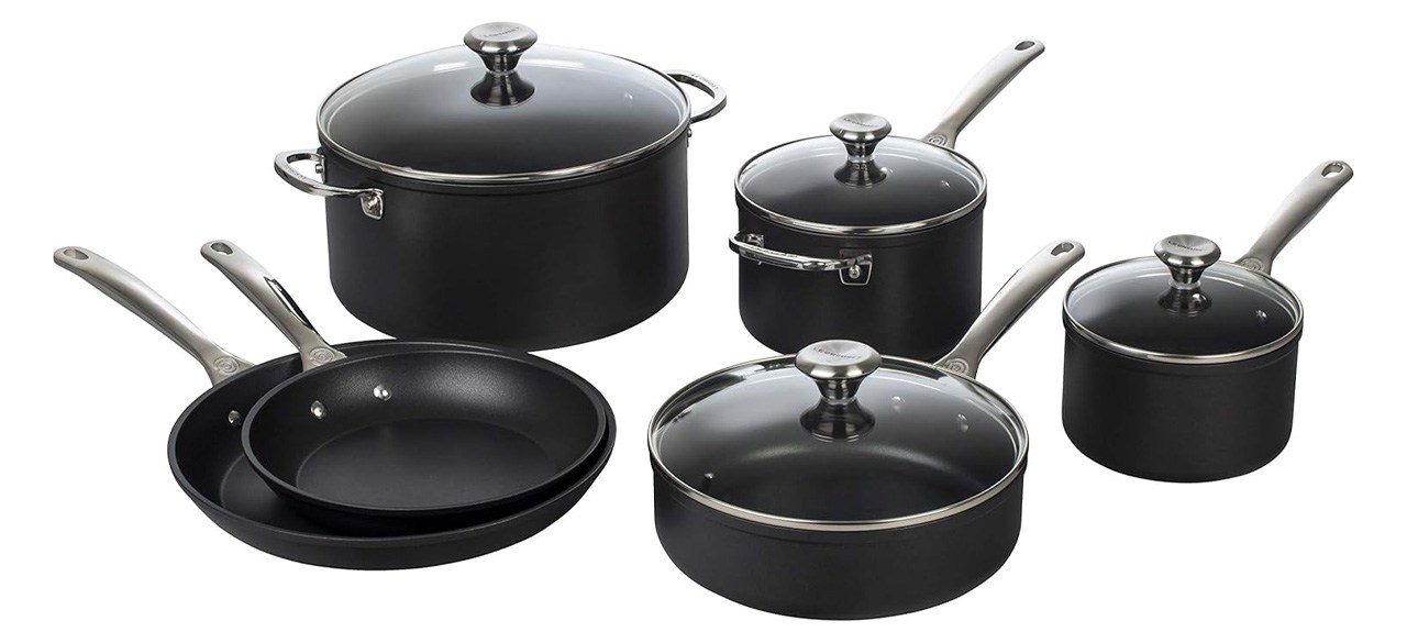 Le Creuset Toughened Nonstick Pro Cookware Set