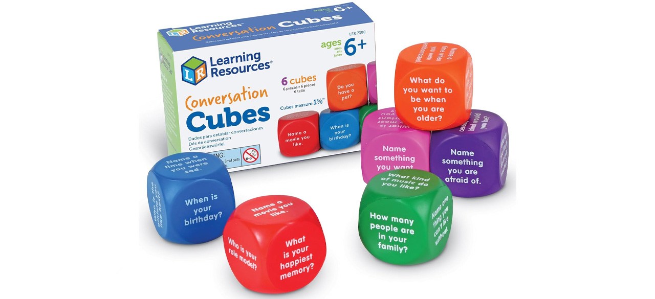 Learning Resources Conversation Cubes