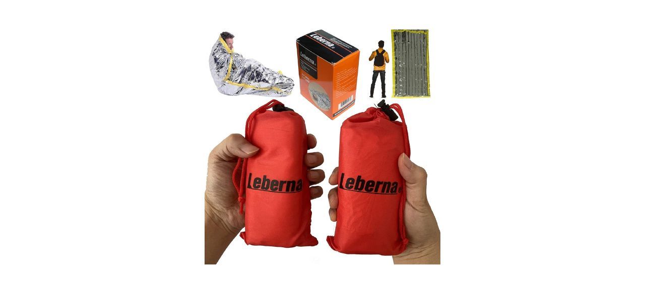 Best Leberna Emergency Sleeping Bag Survival Bag