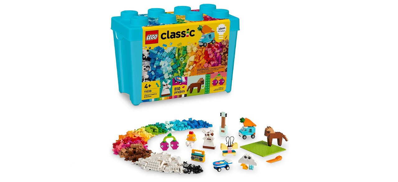 LEGO Classic Vibrant Creative Brick Box