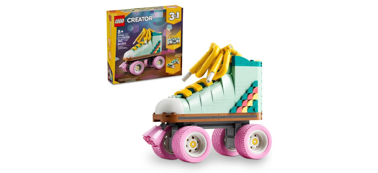 LEGO Creator 3 in 1 Retro Roller Skate Building Kit