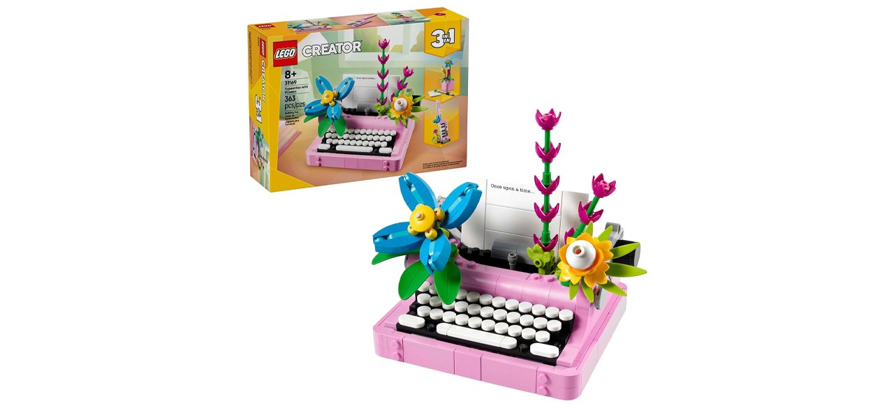 LEGO Creator 3-in-1 Typewriter with Flowers