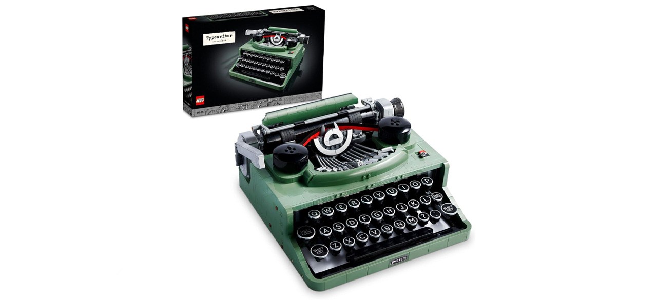 LEGO Ideas Typewriter Building Set for Adults