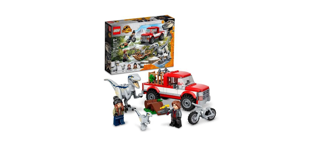 Best Lego Jurassic World_ Dominion Blue & Beta Velociraptor Capture Set
