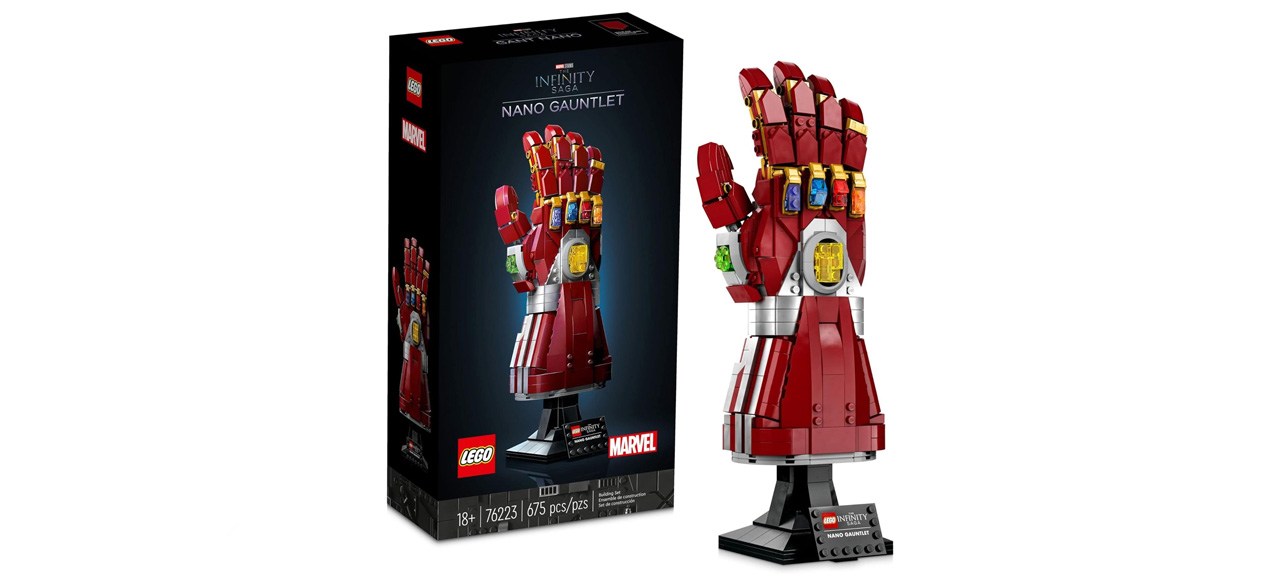 Lego Marvel Nano Gauntlet Iron Man Model