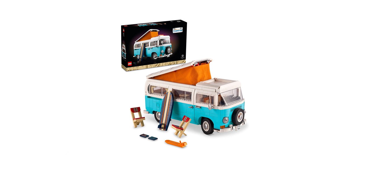 best Lego Volkswagen T2 Camper Van Building Kit