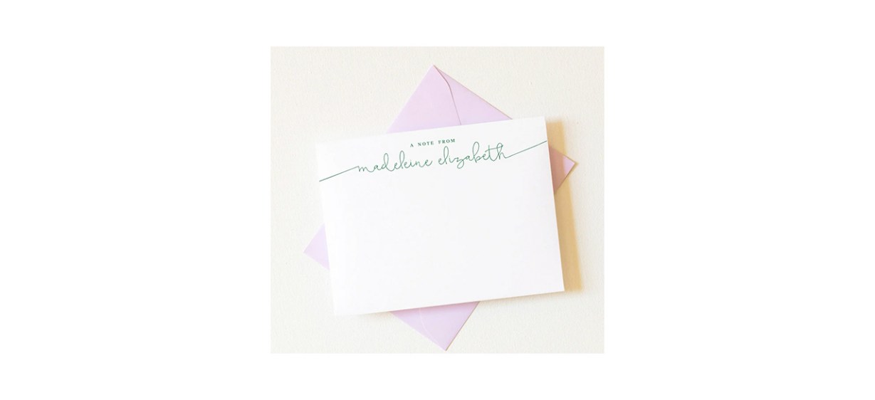 Best LemonGrace Personalized Stationary Best LemonGrace Personalized Stationary