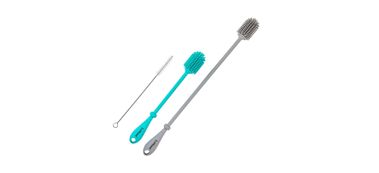 Best LeMuna Silicone Bottle Brush Set