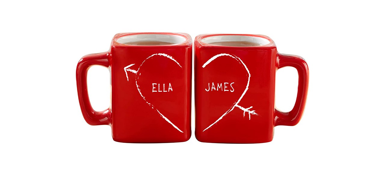 Best Let's Make Memories Personalized Coffee Mug Set