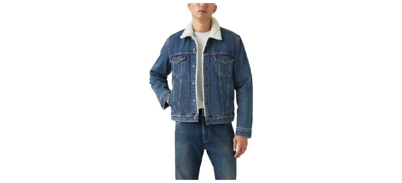 Levi Men's Sherpa Trucker Jacket