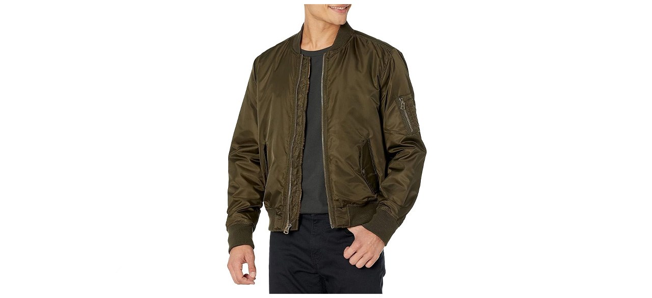 Levi’s Flight Satin MA-1 Bomber Jacket