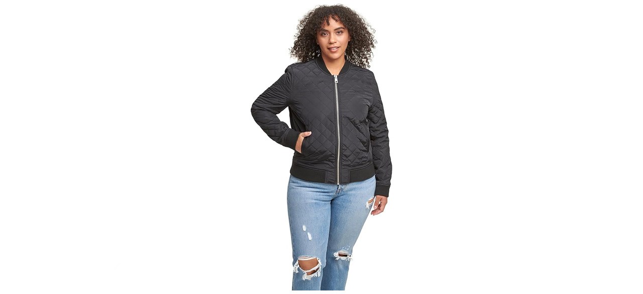 Levi's Women’s Diamond Quilted Bomber Jacket