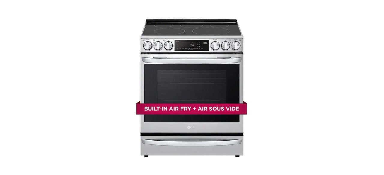 Best LG 6.3 Cubic Foot Smart Slide-In Electric Range