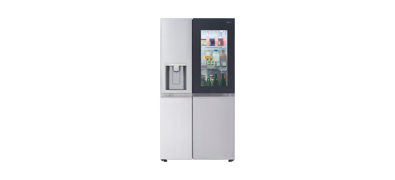 Best LG Side-by-Side Smart Refrigerator with Craft Ice and InstaView