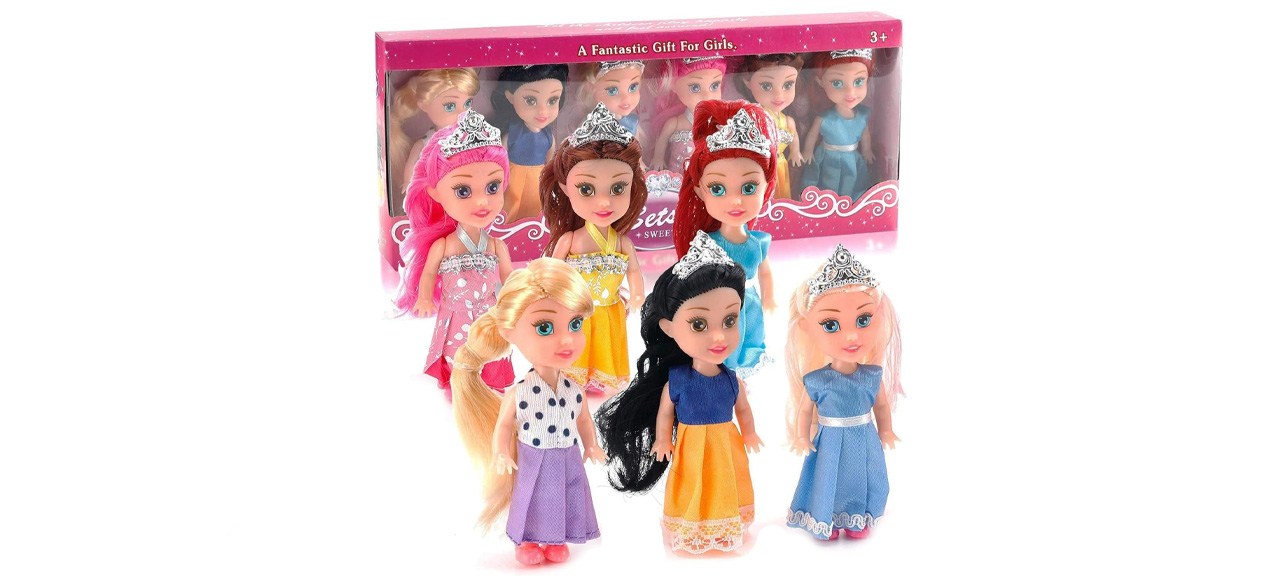 Liberty Imports Miniature Pocket Princess Dolls