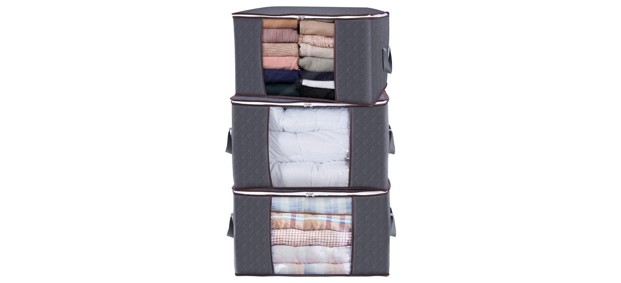 Lifewit Large Capacity Clothes Storage Bag Organizer