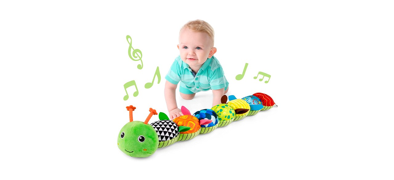 Best LightDesire Musical Caterpillar Tummy Time Toy