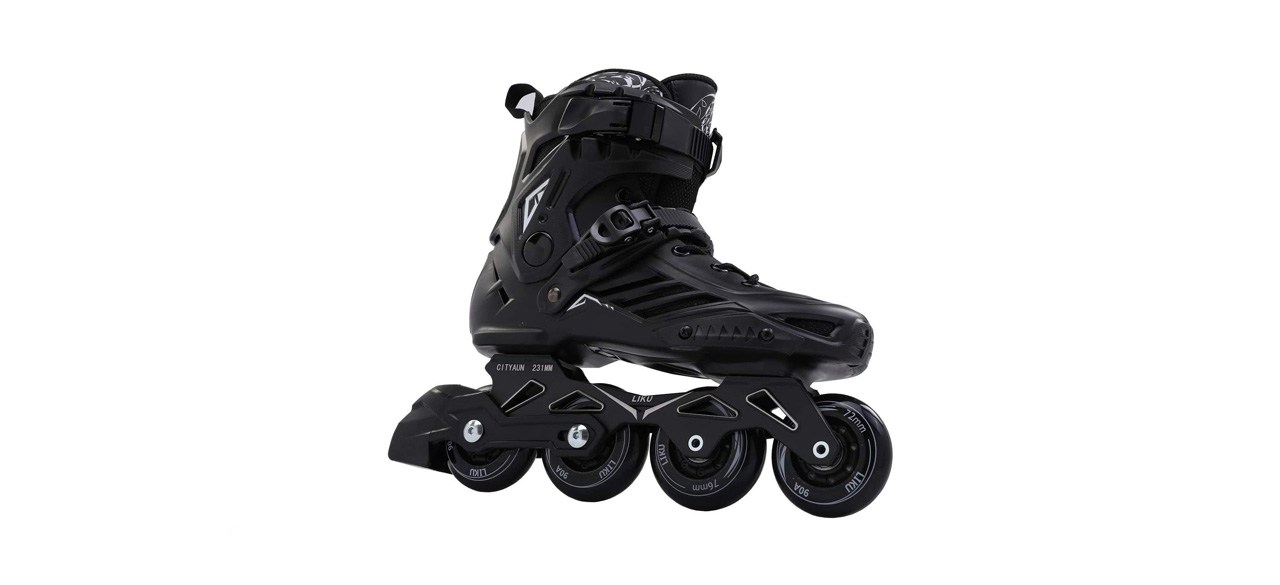 best LIKU Black Professional Inline Skates 