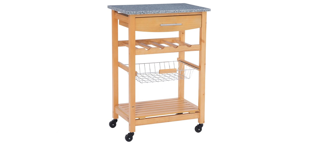 Linon Granite Top Kitchen Island